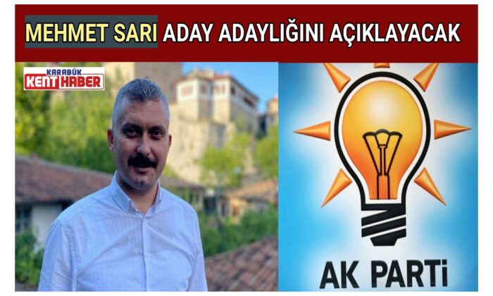 MEHMET SARI ADAY ADAYLIĞINI AÇIKLAYACAK