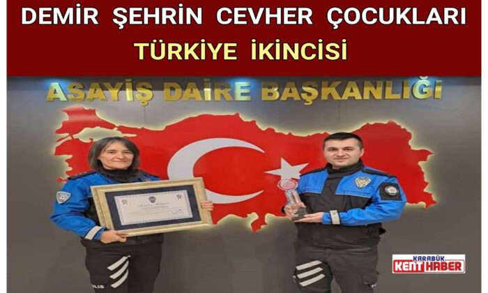 Demir Şehrin Cevher Çocukları Türkiye İkincisi