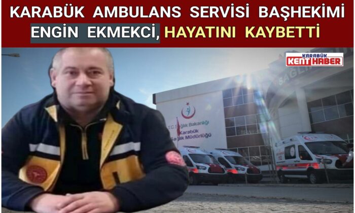 DOKTOR ENGİN EKMEKCİ ALDIĞI SERUMDAN HAYATINI KAYBETTİ