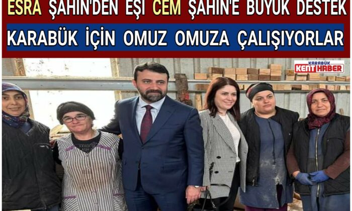 Esra Şahin’den Eşi Cem Şahin’e Büyük Destek!
