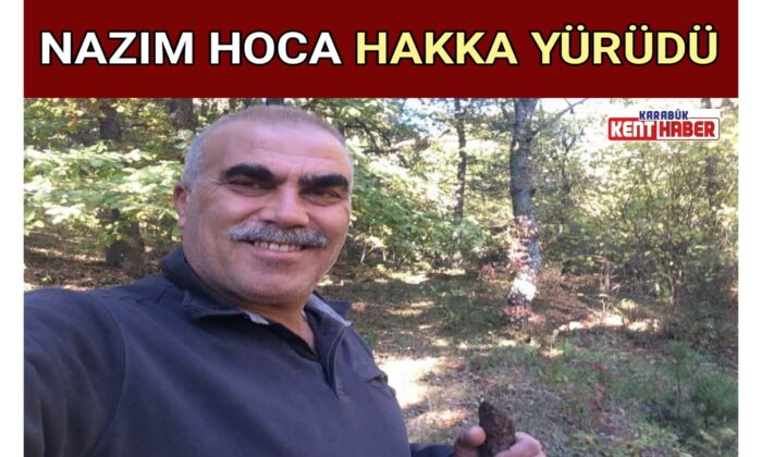 NAZIM HOCA HAKKA YÜRÜDÜ