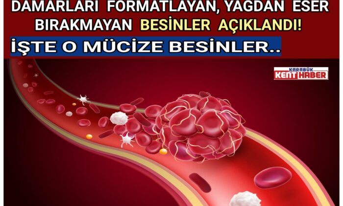DAMARLARI FORMATLAYAN, YAĞDAN ESER BIRAKMAYAN BESİNLER AÇIKLANDI!