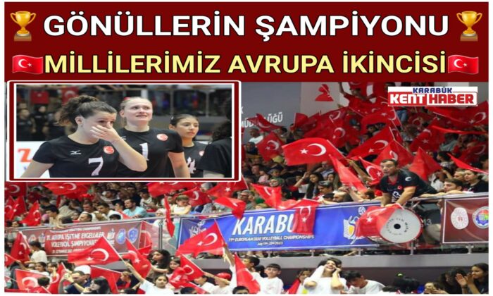 MİLLİLERİMİZ AVRUPA İKİNCİSİ
