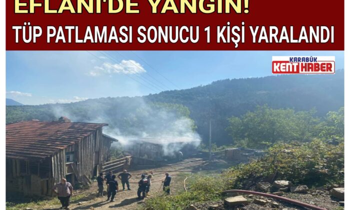 EFLANİ’DE YANGIN!