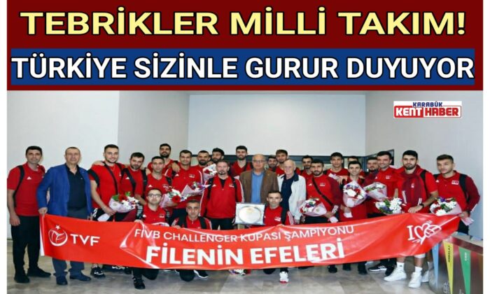 TEBRİKLER MİLLİ TAKIM!