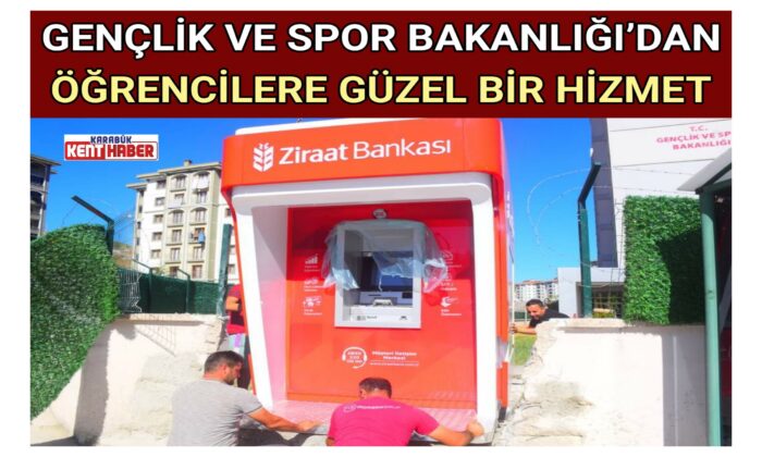 GENÇLİK VE SPOR BAKANLIĞI’DAN ÖĞRENCİLERE GÜZEL BİR HİZMET