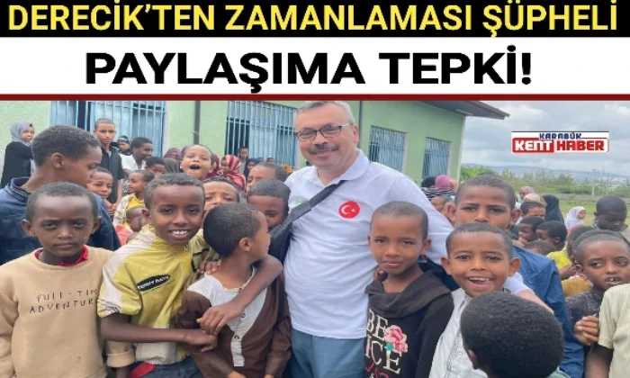 DERECİK’TEN ZAMANLAMASI ŞÜPHELİ PAYLAŞIMA TEPKİ!
